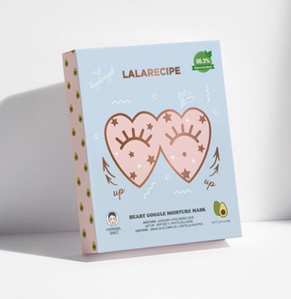 Lalarecipe Heart Goggle Brightening Hydrogel Avocado